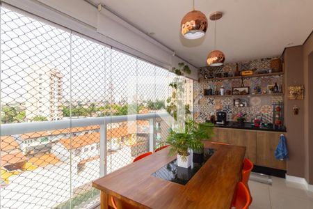 varanda Sala de apartamento à venda com 2 quartos, 64m² em Jardim da Glória, São Paulo