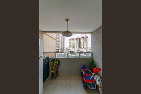 Varanda de apartamento à venda com 3 quartos, 76m² em Nova Suíça, Belo Horizonte