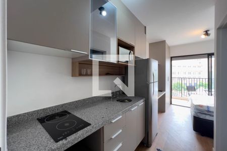 Cozinha de kitnet/studio à venda com 1 quarto, 26m² em Vila Mariana, São Paulo