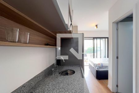 Cozinha de kitnet/studio à venda com 1 quarto, 26m² em Vila Mariana, São Paulo