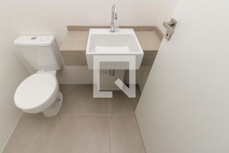 Banheiro - Lavabo de kitnet/studio para alugar com 1 quarto, 77m² em Santa Cecilia, São Paulo