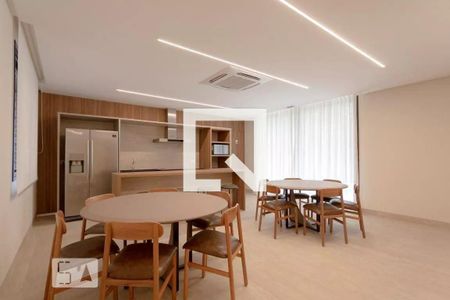 Studio para alugar com 77m², 1 quarto e 1 vaga Studio para alugar com 77m², 1 quarto e 1 vagaÁrea comum - Salão de festas