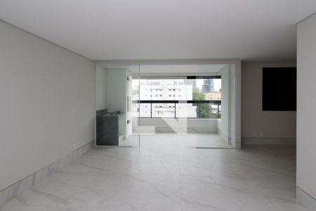 Sala de apartamento para alugar com 2 quartos, 150m² em Serra, Belo Horizonte