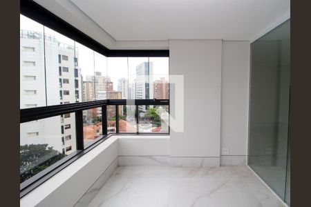 Varanda da Sala de apartamento para alugar com 2 quartos, 150m² em Serra, Belo Horizonte