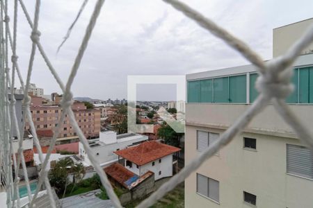 Vista da varanda da sala de apartamento para alugar com 3 quartos, 85m² em Santa Branca, Belo Horizonte