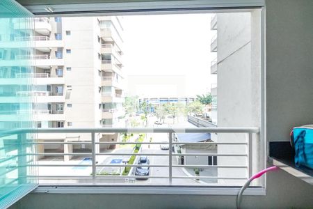 Vista da Sala de apartamento para alugar com 1 quarto, 42m² em Anchieta, São Bernardo do Campo