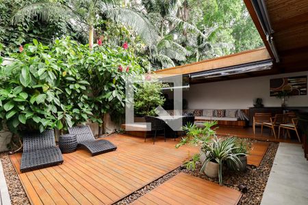 Vista da Sala de casa de condomínio à venda com 3 quartos, 398m² em Jardim Morumbi, São Paulo