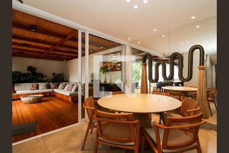 Sala de Jantar de casa de condomínio à venda com 3 quartos, 398m² em Jardim Morumbi, São Paulo