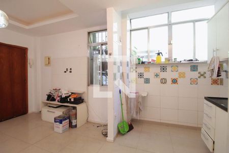 Cozinha de apartamento para alugar com 1 quarto, 51m² em Humaitá, Rio de Janeiro