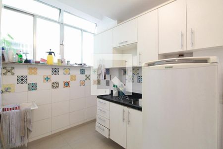 Cozinha de apartamento para alugar com 1 quarto, 51m² em Humaitá, Rio de Janeiro