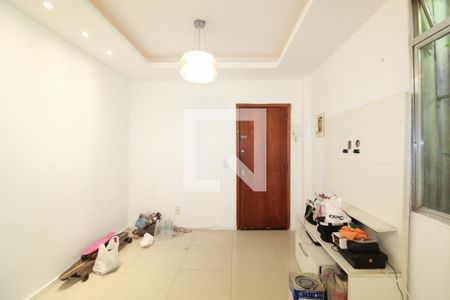 Sala de apartamento para alugar com 1 quarto, 51m² em Humaitá, Rio de Janeiro