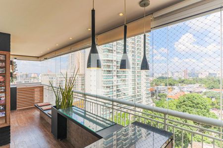 Varanda de apartamento para alugar com 2 quartos, 102m² em Santo Amaro, São Paulo