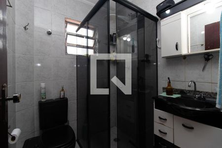 Banheiro  de kitnet/studio à venda com 1 quarto, 42m² em Vila Leonor, São Paulo