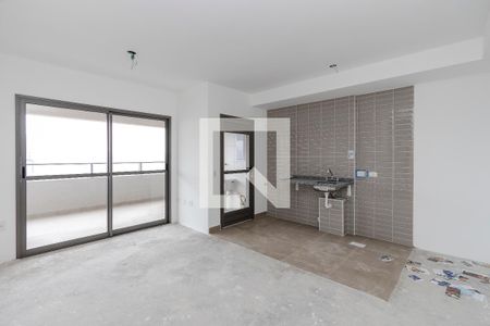 Sala/ Cozinha de apartamento à venda com 2 quartos, 70m² em Brooklin Paulista, São Paulo