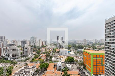 Vista da Varanda de apartamento à venda com 2 quartos, 70m² em Brooklin Paulista, São Paulo