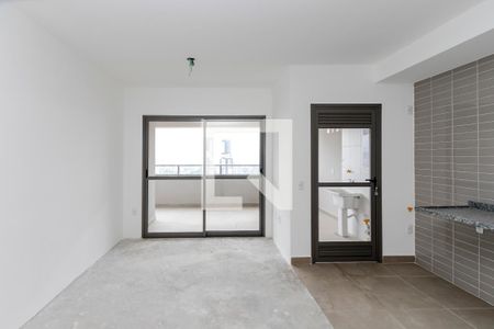 Sala/ Cozinha de apartamento à venda com 2 quartos, 70m² em Brooklin Paulista, São Paulo