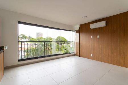 Varanda - Sala de apartamento para alugar com 3 quartos, 120m² em Nova Campinas, Campinas