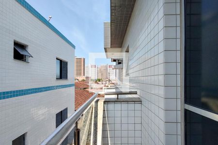 Sacada de apartamento para alugar com 1 quarto, 44m² em Caiçara, Praia Grande