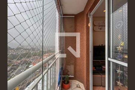 Varanda da Sala de apartamento à venda com 2 quartos, 55m² em Vila Barreto, São Paulo