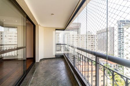 Varanda de apartamento à venda com 3 quartos, 131m² em Paraíso, São Paulo