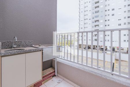 Sacada gourmet de apartamento para alugar com 2 quartos, 52m² em Colinas do Paratehy, São José dos Campos