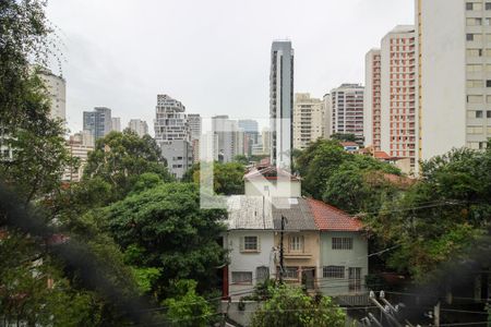 Vista da Sala de apartamento para alugar com 2 quartos, 75m² em Cerqueira César, São Paulo