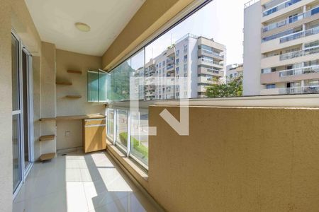 Varanda de apartamento à venda com 3 quartos, 97m² em Recreio dos Bandeirantes, Rio de Janeiro