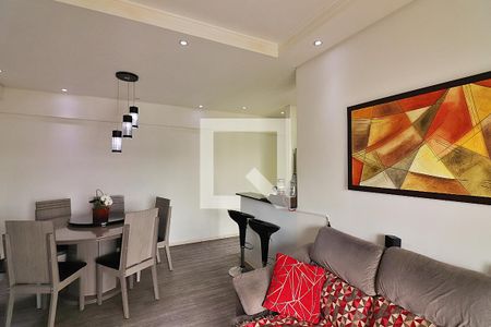 Sala de apartamento à venda com 3 quartos, 80m² em Rudge Ramos, São Bernardo do Campo