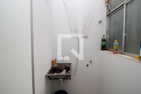 Área de serviço de apartamento à venda com 3 quartos, 100m² em Colégio Batista, Belo Horizonte