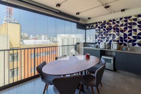 Varanda da Sala de apartamento para alugar com 3 quartos, 93m² em Barra Funda, São Paulo