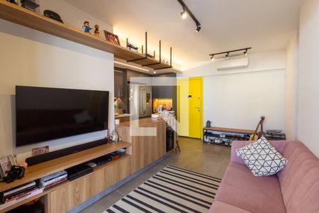 Sala de apartamento para alugar com 3 quartos, 93m² em Barra Funda, São Paulo