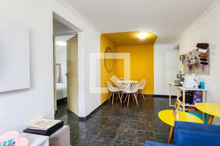 Sala de apartamento à venda com 1 quarto, 76m² em Montanhão, São Bernardo do Campo