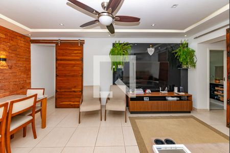 Sala de apartamento à venda com 3 quartos, 87m² em Caiçaras, Belo Horizonte