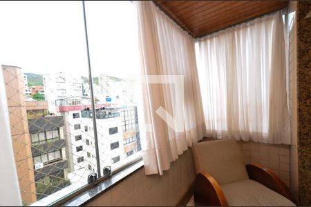 Varanda de apartamento à venda com 5 quartos, 211m² em Cruzeiro, Belo Horizonte