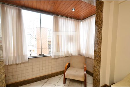 Varanda de apartamento à venda com 5 quartos, 211m² em Cruzeiro, Belo Horizonte