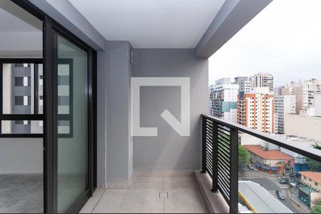 Varanda de kitnet/studio à venda com 1 quarto, 29m² em Vila Pompéia, São Paulo