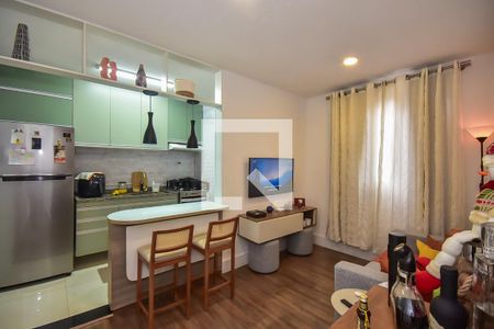 Sala de apartamento à venda com 2 quartos, 45m² em Pirajussara, São Paulo