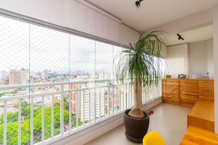 Varanda da Sala de apartamento para alugar com 3 quartos, 77m² em Vila Prudente, São Paulo