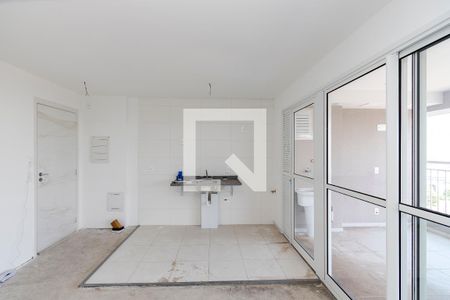 Sala/ Cozinha de apartamento à venda com 3 quartos, 80m² em Santo Amaro, São Paulo