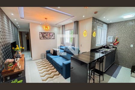 Sala - Sala de Jantar de apartamento à venda com 2 quartos, 110m² em Jardim Santo Alberto, Santo André