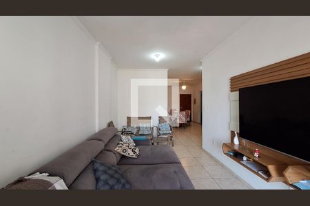 Sala  de apartamento para alugar com 2 quartos, 93m² em Vila Tupi, Praia Grande