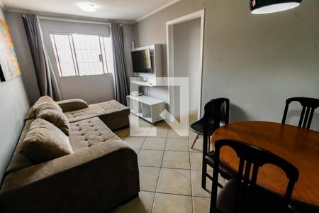 Sala de apartamento à venda com 2 quartos, 53m² em Parque Pinheiros, Taboão da Serra