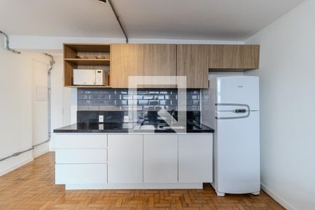 Cozinha de kitnet/studio para alugar com 1 quarto, 40m² em Centro, São Paulo