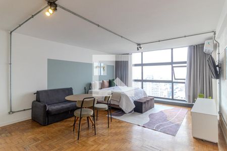 Studio de kitnet/studio para alugar com 1 quarto, 40m² em Centro, São Paulo