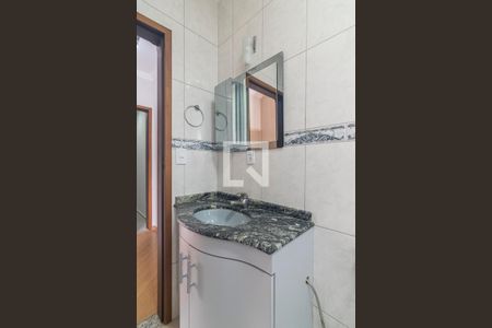 Banheiro da Suite de apartamento para alugar com 3 quartos, 90m² em Campestre, Santo André