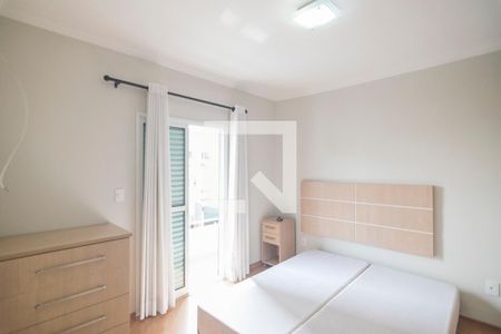 Quarto 1 Suite de apartamento para alugar com 3 quartos, 90m² em Campestre, Santo André