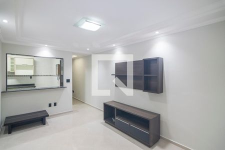 Sala de apartamento para alugar com 3 quartos, 90m² em Campestre, Santo André