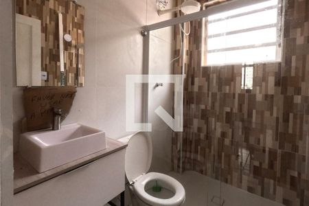 Banheiro de apartamento para alugar com 2 quartos, 70m² em Campo Grande, Santos