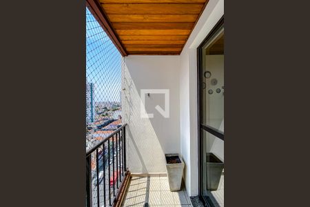 Varanda da Sala de apartamento à venda com 3 quartos, 65m² em Vila Regente Feijó, São Paulo