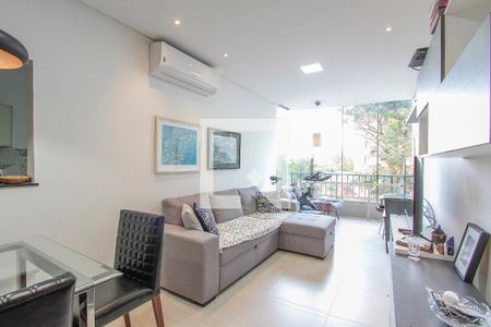 Sala de apartamento à venda com 1 quarto, 70m² em Barra da Tijuca, Rio de Janeiro